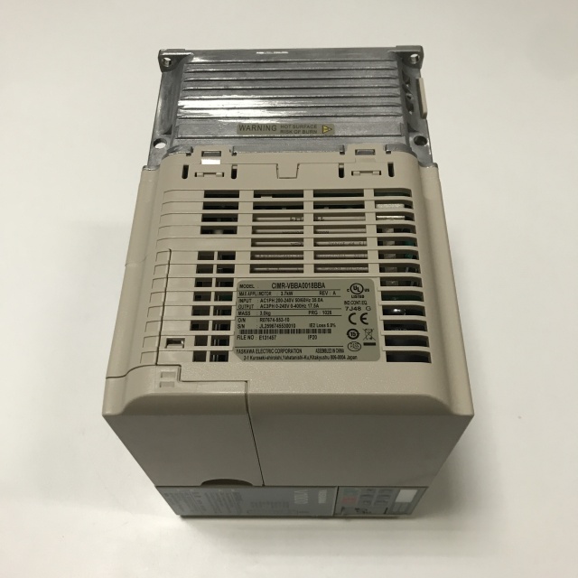 Yaskawa frequency converter CIMR-VBBA0018BBA 