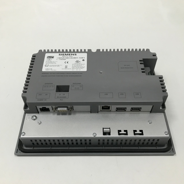 Siemens 6AV6643-0CB01-1AX1 SIMATIC MP 277 8" Touch Multi Panel with retentive memory 7.5" TFT display 6 MB configuration memory, configurable with WinCC flexible 2005 Standard SP1