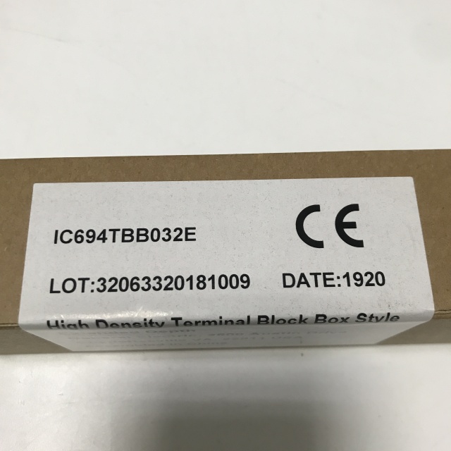 GE High density terminal IC694TBB032