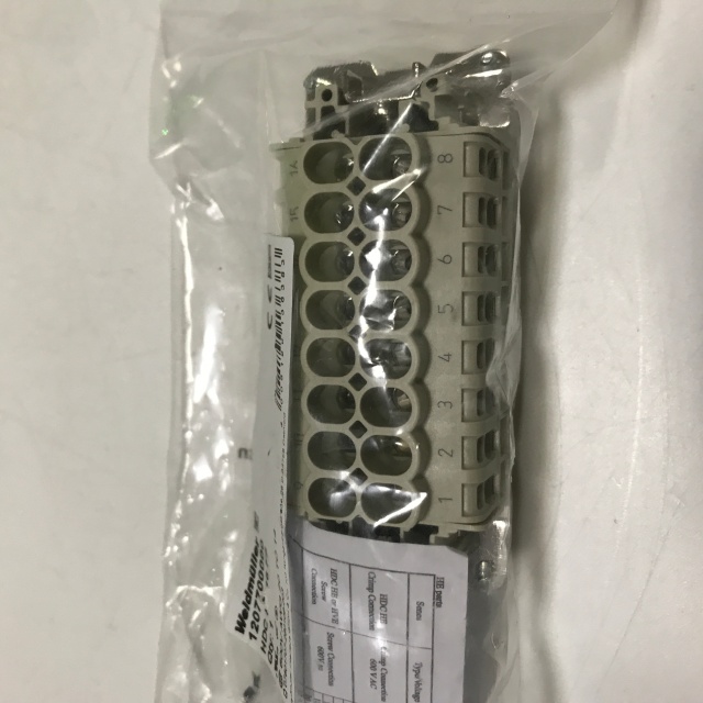 Weidmuller connector 1207700000