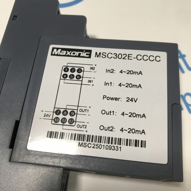 Maxonic isolator MSC302E-CCCC