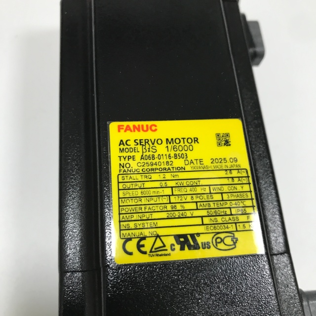 FANUC servo motor A06B-0116-B503