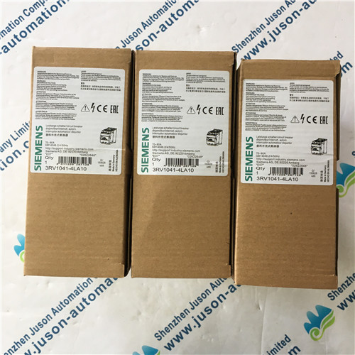 Siemens 3RV1041-4LA10 Circuit breaker size S3 for motor protection, Class 10 A-release 70...90 A Short-circuit release 1170 A Screw terminal Standard switching capacity 