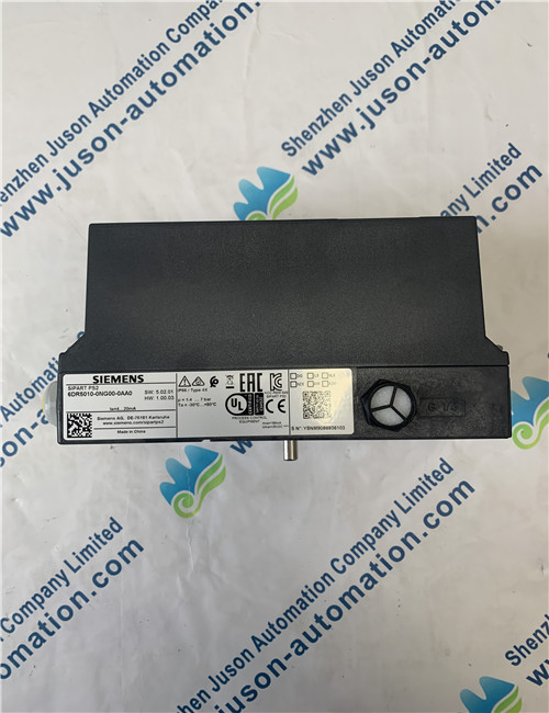SIEMENS 6DR5010-0NG00-0AA0 SIPART PS2 smart electropneumatic positioner for pneumatic linear and part-turn actuators; 