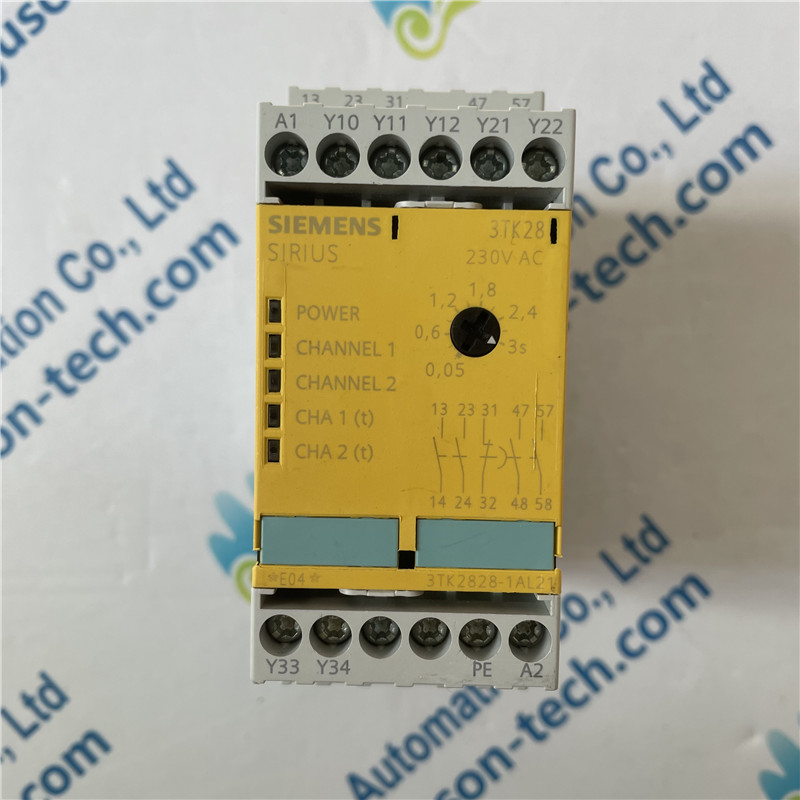SIEMENS 3TK2828-1AL21 SIRIUS safety relay with relay enabling circuits (EC) 230 V AC