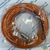 SIEMENS servo power cable 6FX8002-5CA01-1CF0 power cable pre-assembled 4x 1.5 C, plug full-thread size 1 MOTION-CONNECT 800PLUS trailable UL/CSA 