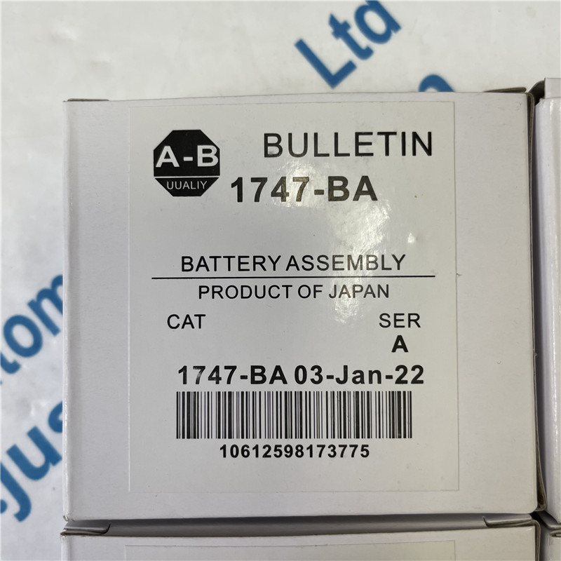 Allen Bradley PLC special lithium battery 3-port plug 1747-BA