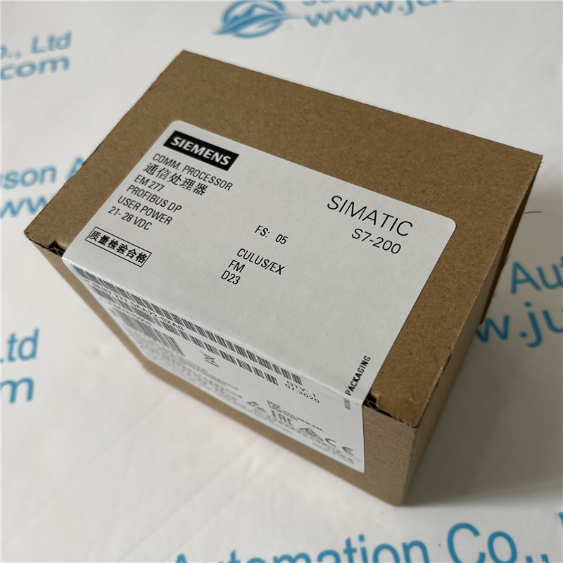 SIEMENS communication processor 6ES7277-0AA22-0XA0 SIMATIC S7-200, PROFIBUS DP Slave module, 9.6 KB to 12 MB, 1 interface PROFIBUS-DP/MPI