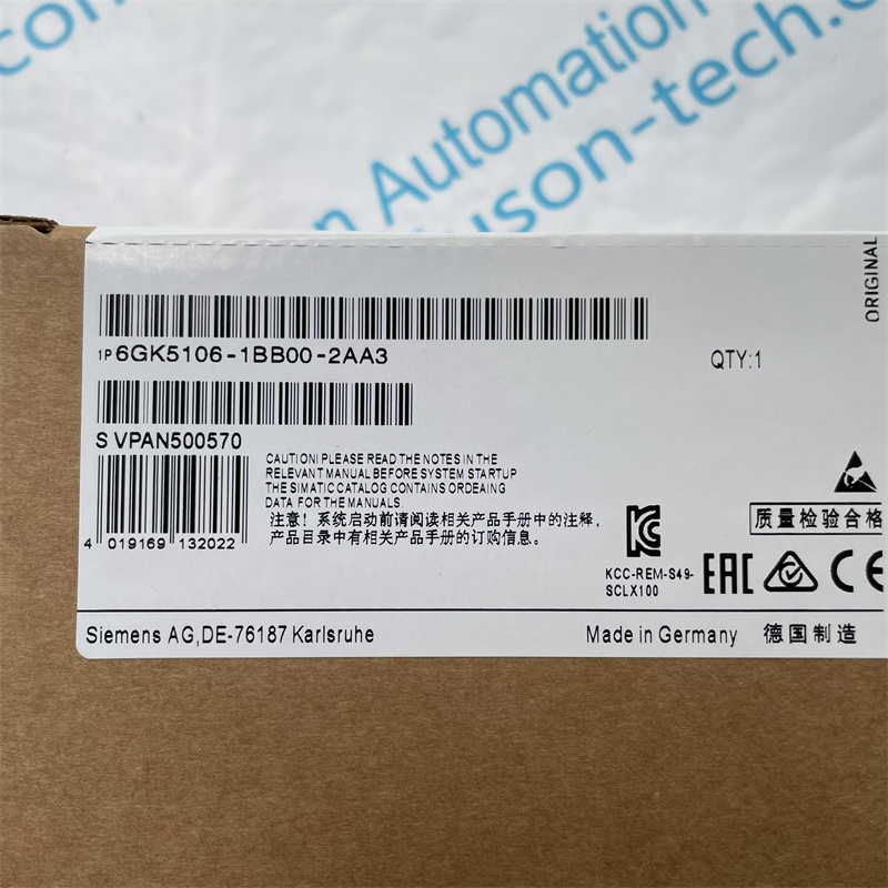 SIEMENS switch 6GK5106-1BB00-2AA3 