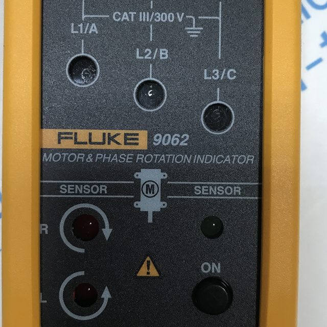 Fluke Motor and phase sequence rotation indicator 9062