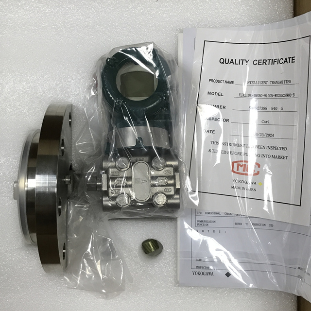 Yokogawa differential pressure transmitter EJA210E-JMS5G-919DN-WD23B2HW00-B