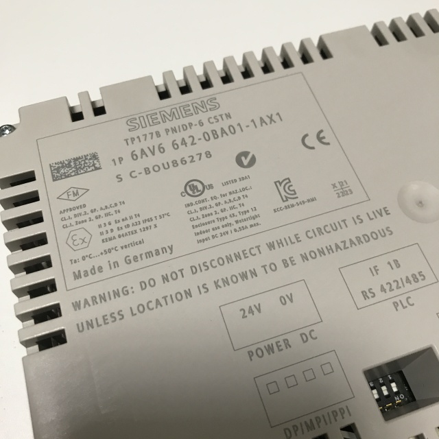 SIEMENS CNC operation control board 6AV6642-0BA01-1AX1
