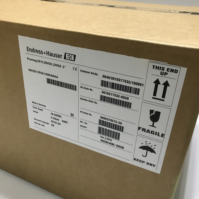 Endress+Hauser Electromagnetic Flowmeter 50H50-VF0A1AB0ABAA