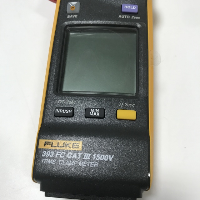 Fluke Solar powered clamp meter 393 FC 