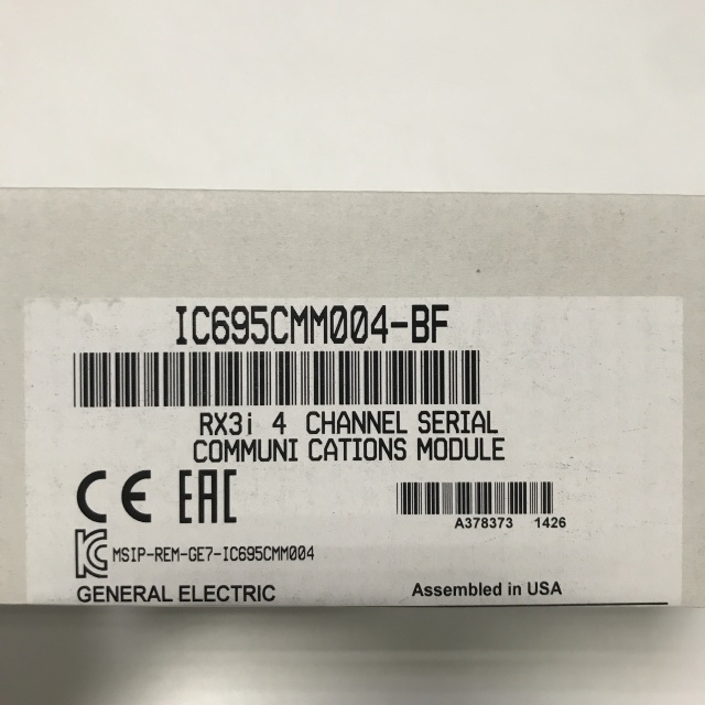 GE Ethernet module IC695CMM004