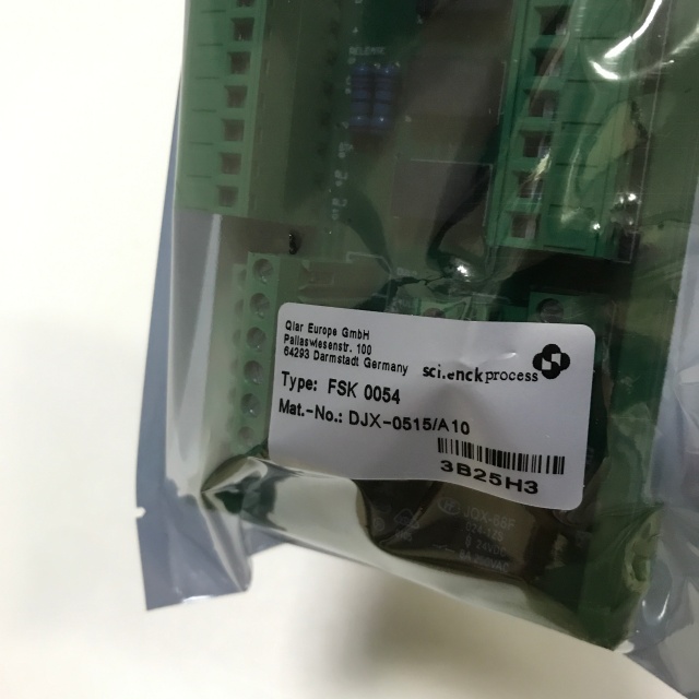 Schenck sensor FSK 0054 DJX-0515 A10