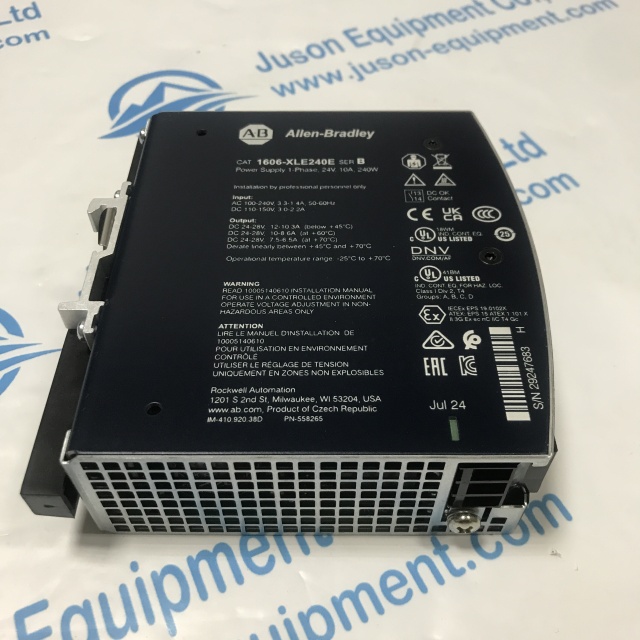Allen Bradley switch power supply 1606-XLE240E