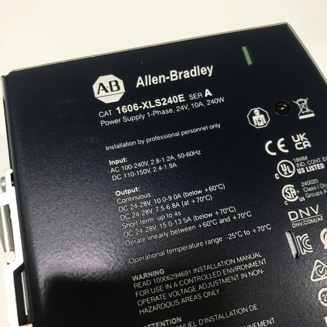 Allen Bradley PLC switch power supply 1606-XLS240E
