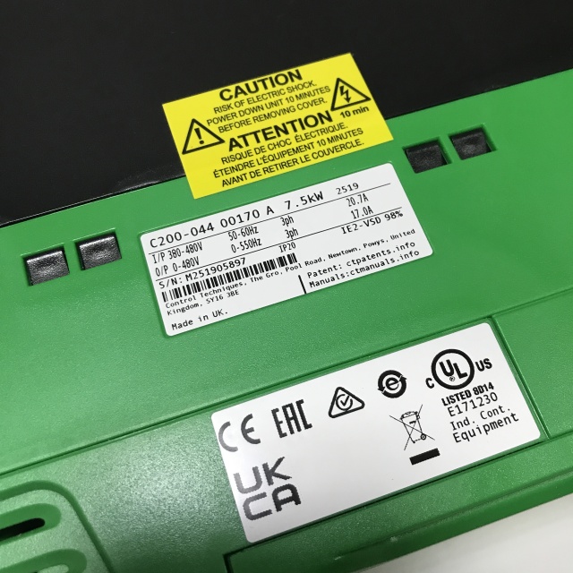 Control Techniques frequency converter C200-044 00170 A101 00 AB100