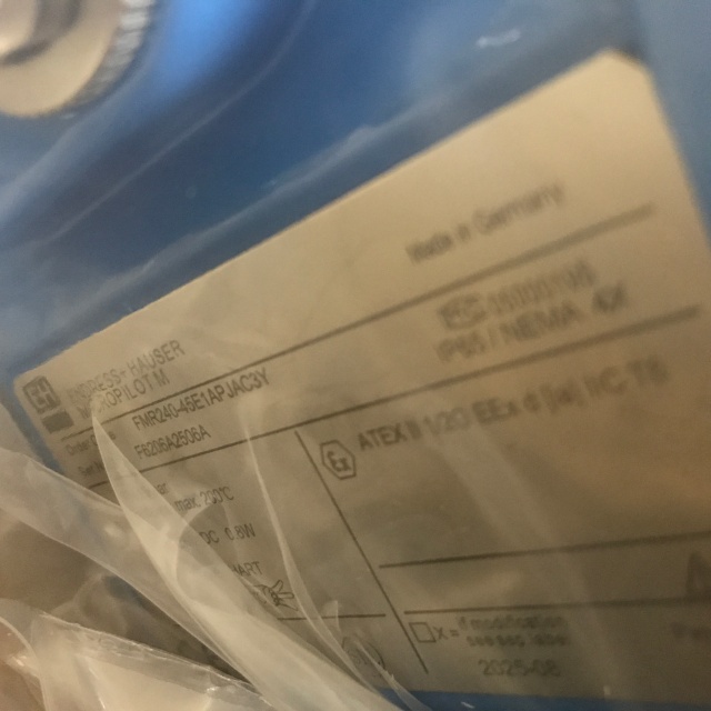 E+H Level Instrument FMR240-45E1APJAC3Y