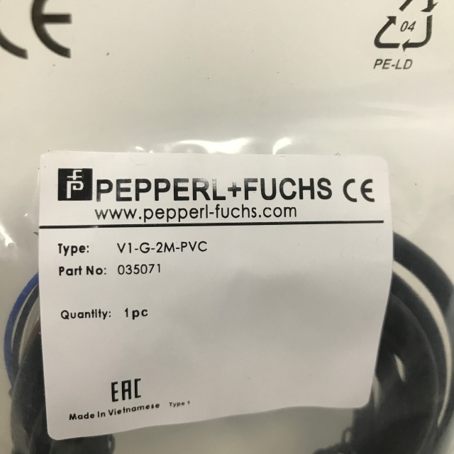 Pepperl+Fuchs​ Laser sensor cable V1-G-2M-PVC