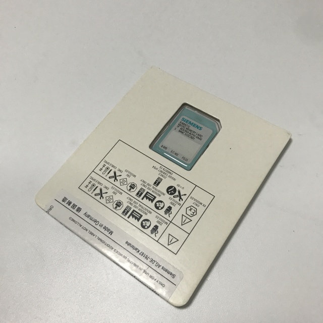 SIEMENS memory card 6ES7953-8LP31-0AA0