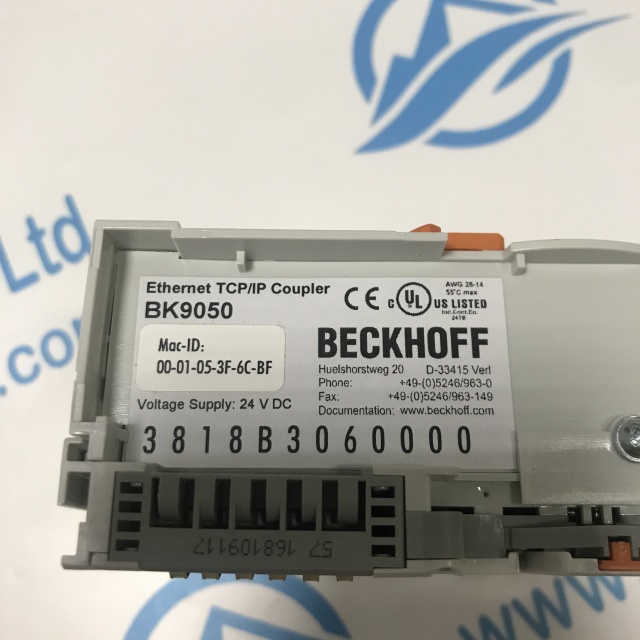 BECKHOFF Bus Module BK9050