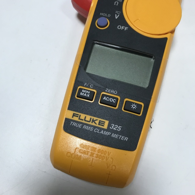 Fluke True effective value clamp table 325