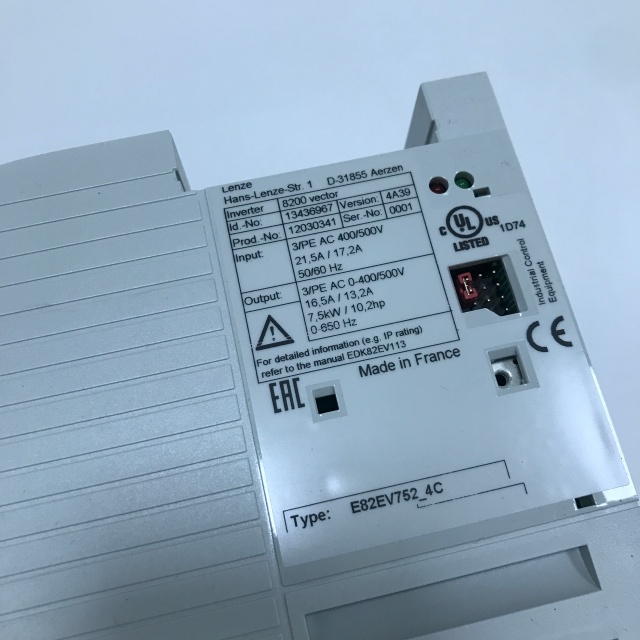 LENZE inverter E82EV752K4C