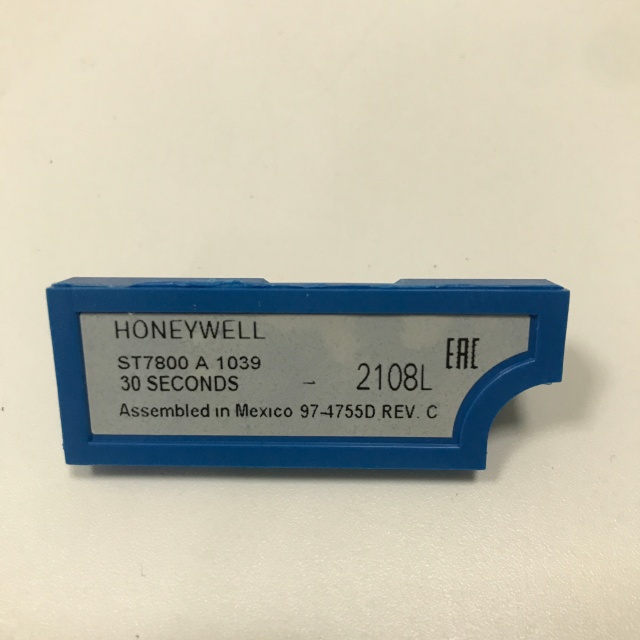Honeywell Purge Time Timing Card ST7800A1039