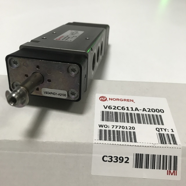 Norgren solenoid valve V62C611A-A2000