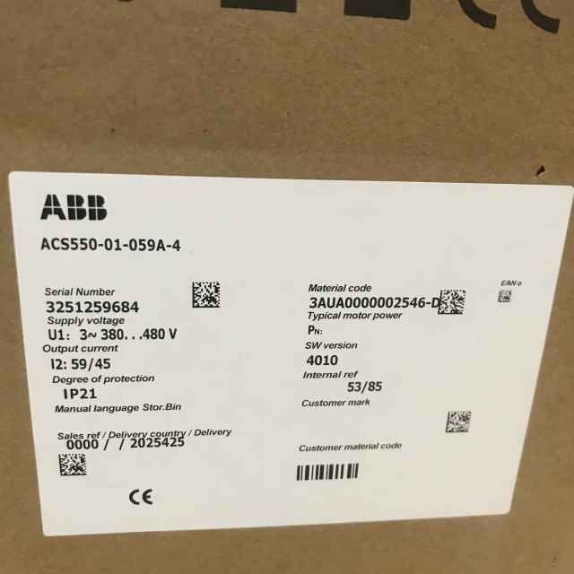 ABB inverter ACS550-01-059A-4