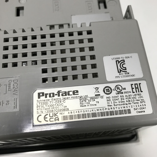 Pro-face touch screen LT3300-T1-D24-C
