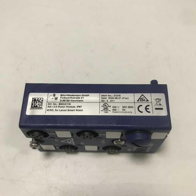 BIHL+WIEDEMANN Bus terminal module BWU3115 