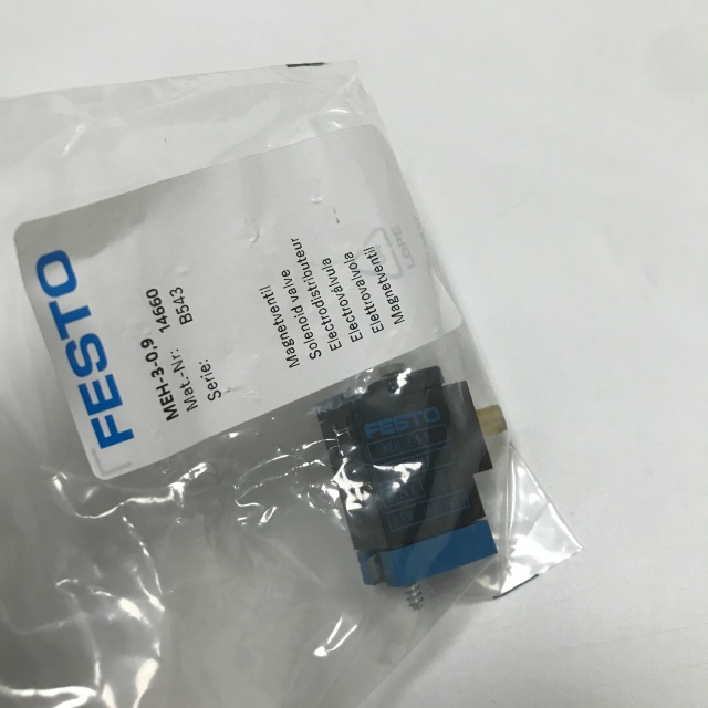 FESTO solenoid valve MEH-3-0 9 14660
