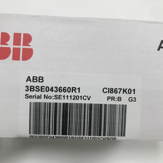 ABB PLCCommunication Interface Module CI867K01 3BSE043660R1