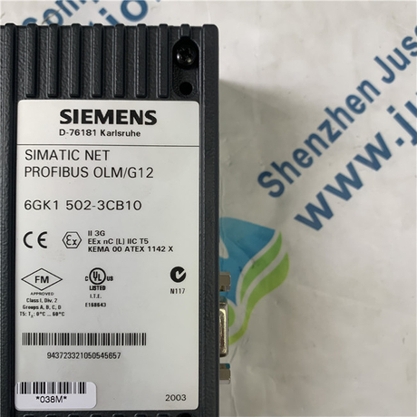 SIEMENS 6GK1502-3CB10 PROFIBUS OLM/G12 V3.1 Optical Link module
