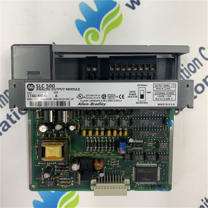 Allen Bradley PLC input and output module 1746-NO4I