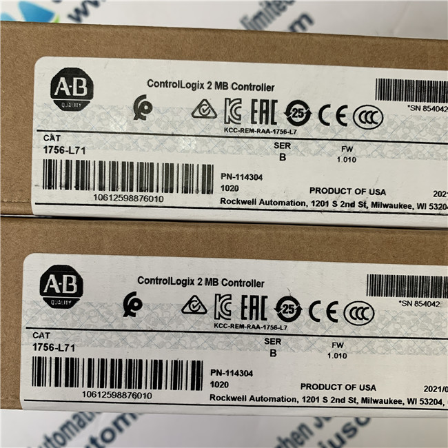 Allen Bradley 1756-L71 Modular controller