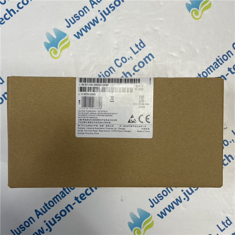 SIEMENS CPU module 6ES7216-2BD23-0XB8 SIMATIC S7-200 CN, CPU 226 Compact device, AC power supply 24 DI DC/16 DO relay 16/24 KB progr./10 KB data