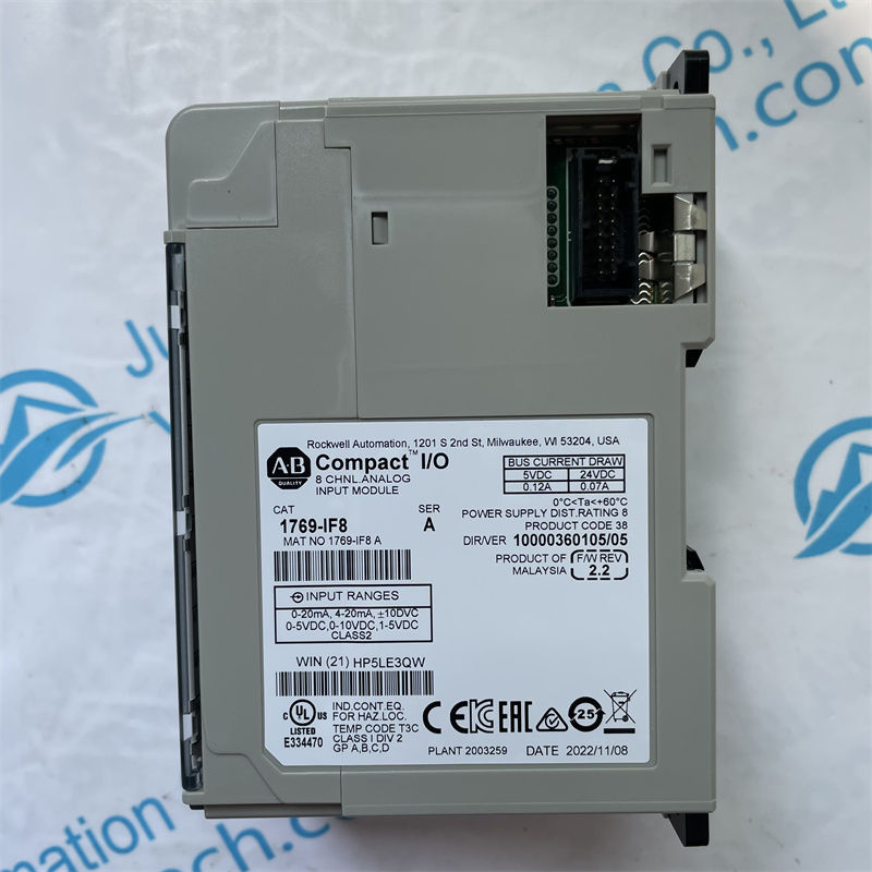 Allen Bradley 1769-IF8 Analog input module