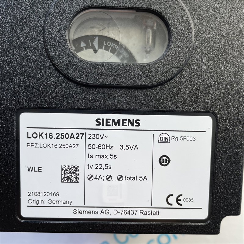 SIEMENS combustion controller LOK16.250A27