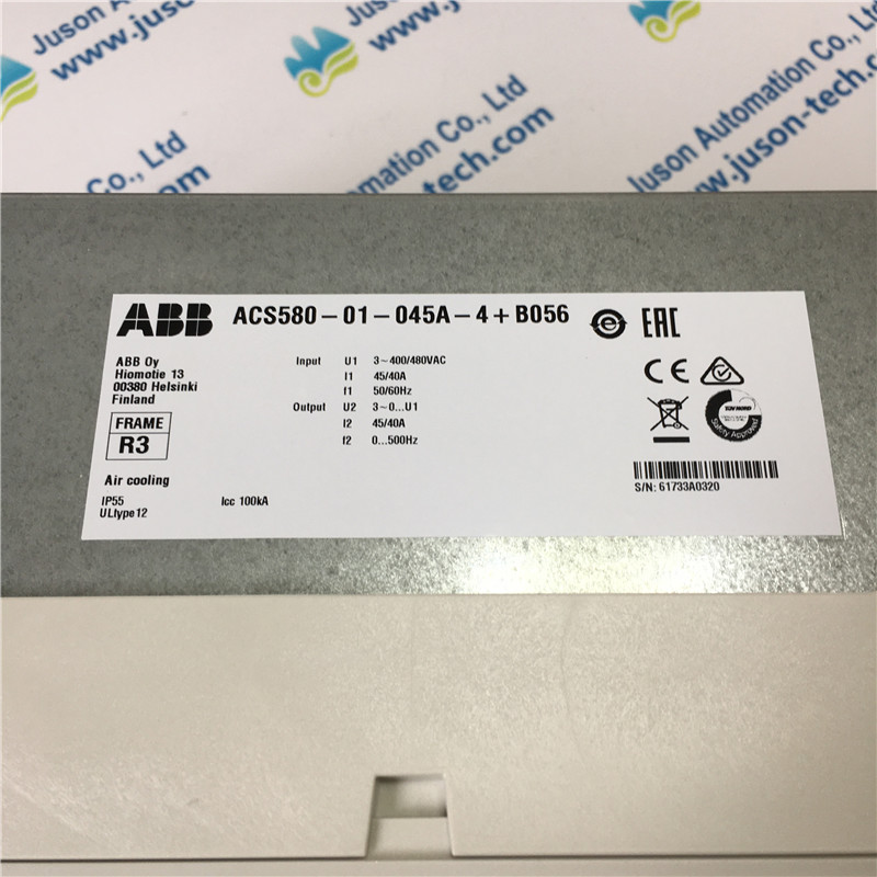 ABB inverter ACS580-01-045A-4+B056