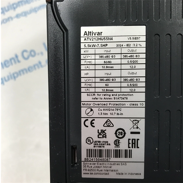 Schneider Inverter ATV212HU55N4 