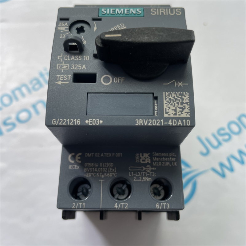 SIEMENS motor circuit breaker 3RV2021-4DA10