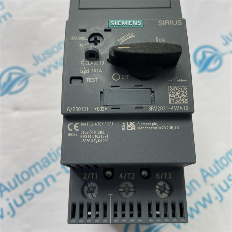 SIEMENS motor protection circuit breaker 3RV2031-4WA10