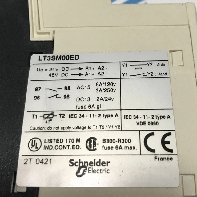 Schneider Electric Temperature monitoring relay LT3SM00ED