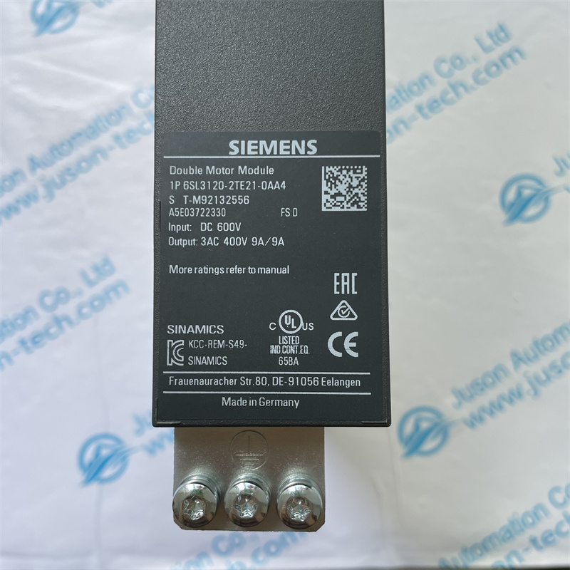 SIEMENS inverter 6SL3120-2TE21-0AA4