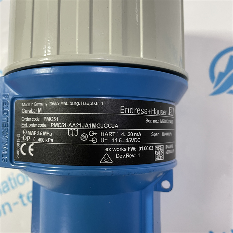 Endress+Hauser pressure transmitter PMC51-AA21JA1MGJGCJA