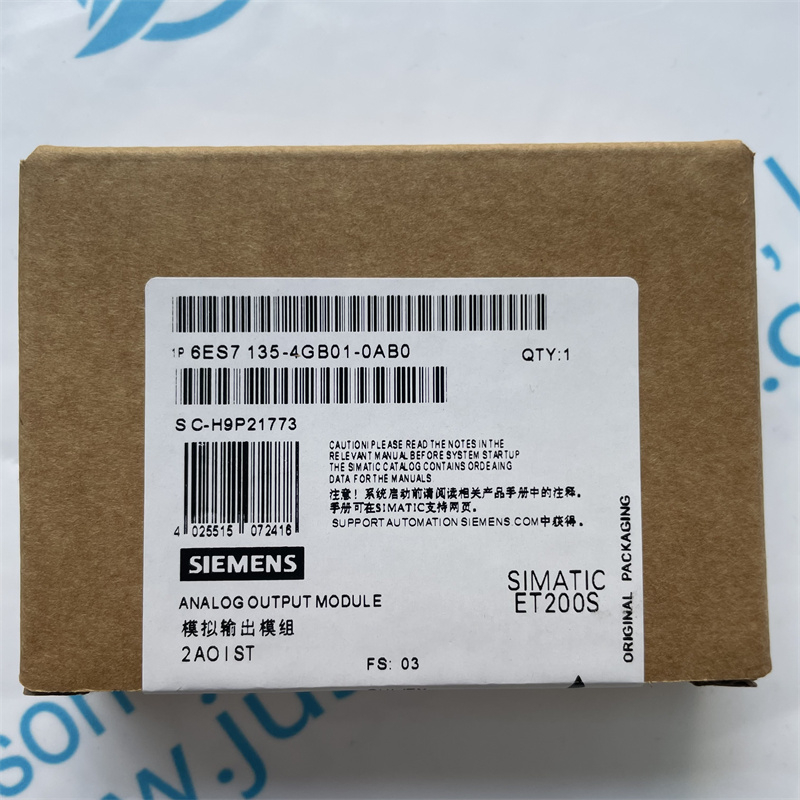 SIEMENS analog output module 6ES7135-4GB01-0AB0 SIMATIC DP, Electronics